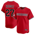 Pouc C.Guardians #27 Austin Hedges Player Red Limited Home Stitched Jerseys