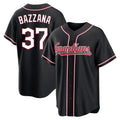 Pouc C.Guardians #37 Travis Bazzana Player Black Fashion Out Home Game Stitched Jerseys