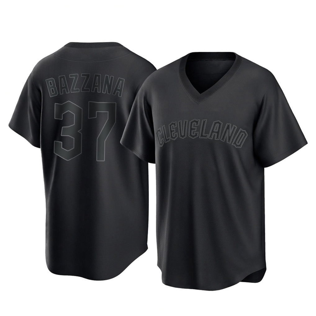 Pouc C.Guardians #37 Travis Bazzana Player Black T-shirt Home Game Stitched Jerseys