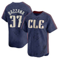 Pouc C.Guardians #37 Travis Bazzana Player Navy City Connect Limited Home Stitched Jerseys