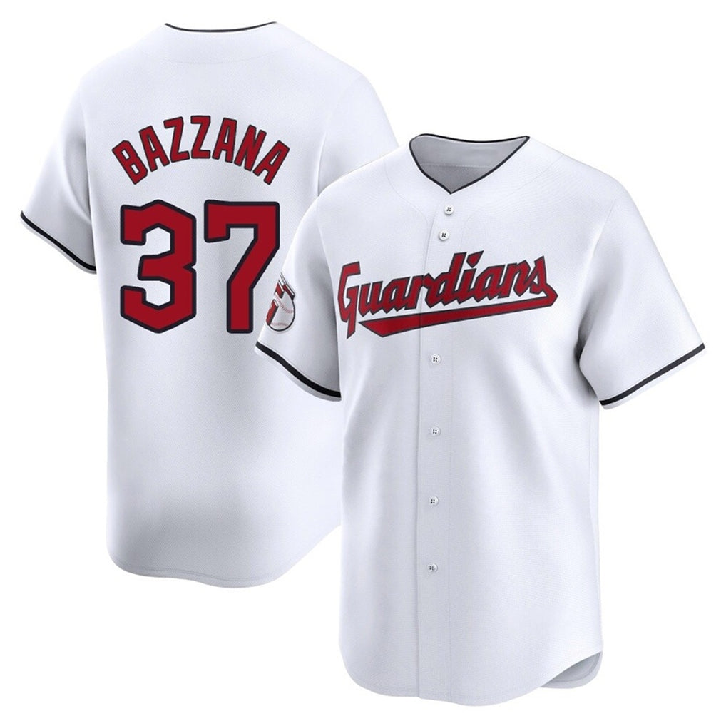 Pouc C.Guardians #37 Travis Bazzana Player White Limited Home Stitched Jerseys