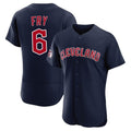 Pouc C.Guardians #6 David Fry Player Navy Limited Elite Home Stitched Jerseys