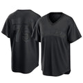 Pouc C.Guardians #75 Connor Brogdon Player Black T-shirt Home Game Stitched Jerseys