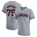 Pouc C.Guardians #75 Connor Brogdon Player Gray Road Limited Elite Home Stitched Jerseys