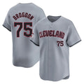 Pouc C.Guardians #75 Connor Brogdon Player Gray Road Limited Home Stitched Jerseys