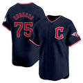 Pouc C.Guardians #75 Connor Brogdon Player Navy Limited Home Stitched Jerseys