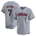 Pouc C.Guardians #7 George Valera Player Gray Road Limited Home Stitched Jerseys