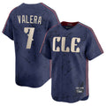 Pouc C.Guardians #7 George Valera Player Navy City Connect Limited Home Stitched Jerseys