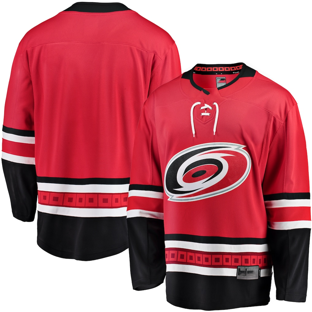 Pouc C.Hurricanes Red Breakaway Alternate Stitched Jerseys
