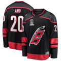 Pouc C.Hurricanes #20 Sebastian Aho Black 2026 Stanley Cup Champions Home Breakaway Stitched Jerseys