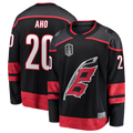 Pouc C.Hurricanes #26 Sebastian Aho Black 2026 Stanley Cup Final Home Breakaway Stitched Jerseys