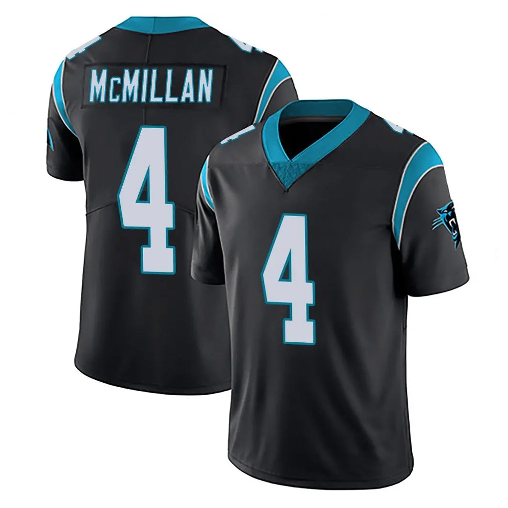 Pouc C.Panthers #4 Tetairoa McMillan Player Black Vapor Untouchable Limited Game Stitched Jerseys