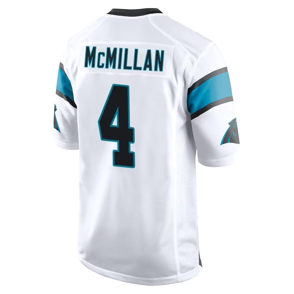 Pouc C.Panthers #4 Tetairoa McMillan Player White Game Stitched Jerseys