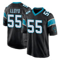 Pouc C.Panthers #55 Devin Lloyd Player Black Game Stitched Jerseys