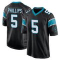 Pouc C.Panthers #5 Jaelan Phillips Player Black Game Stitched Jerseys
