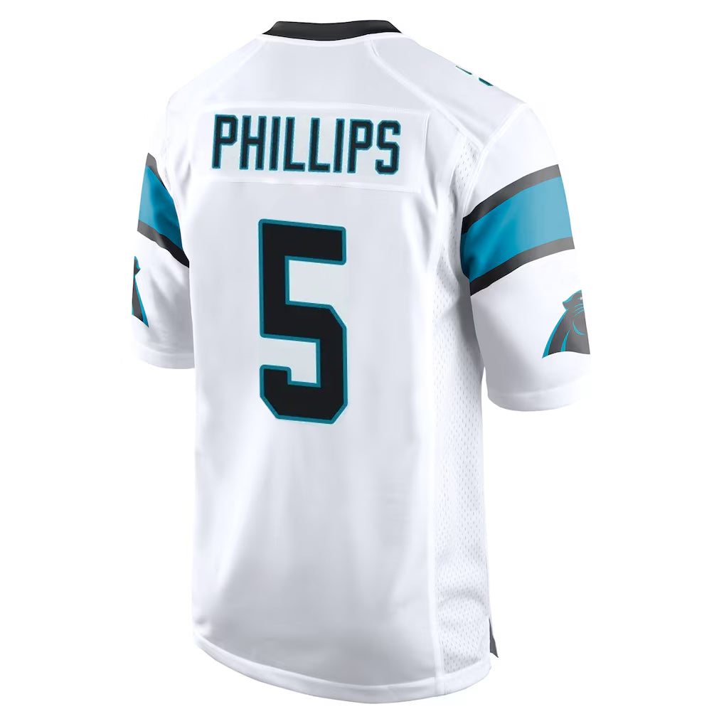 Pouc C.Panthers #5 Jaelan Phillips Player White Game Stitched Jerseys