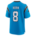Pouc C.Panthers #8 Jaycee Horn Blue Alternate Game Stitched Jerseys