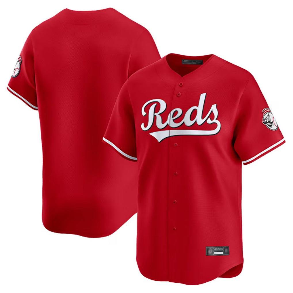 Pouc C.Reds Red Home Limited Blank Player Stitched Jerseys