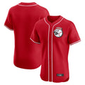 Pouc C.Reds Red Limited Elite Home Game Blank Player Stitched Jerseys