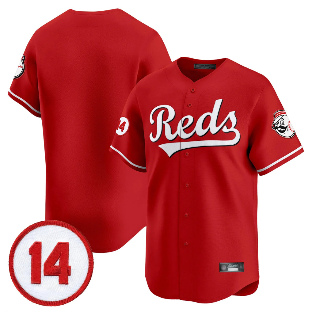 Pouc C.Reds Red Vapor Premier Limited Home Blank Player Stitched Jerseys