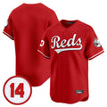 Pouc C.Reds Red Vapor Premier Limited Home Blank Player Stitched Jerseys