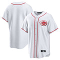 Pouc C.Reds White Game Home Blank Player Stitched Jerseys