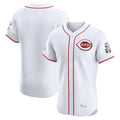 Pouc C.Reds White Limited Elite Home Blank Player Stitched Jerseys