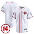 Pouc C.Reds White Vapor Premier Limited Home Blank Player Stitched Jerseys