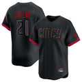 Pouc C.Reds #21 Hunter Greene Player Black City Connect Home Limited Stitched Jerseys