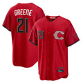 Pouc C.Reds #21 Hunter Greene Player Red 2026 City Connect Home Game Stitched Jerseys
