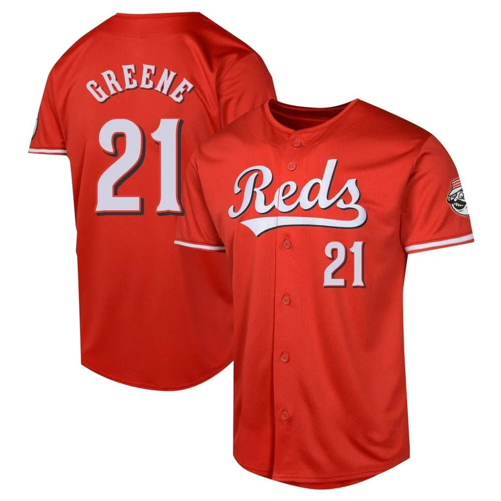 Pouc C.Reds #21 Hunter Greene Player Red 2026 City Connect Limited Home Stitched Jerseys