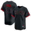 Pouc C.Reds #29 TJ Friedl Player Black City Connect Home Limited Stitched Jerseys