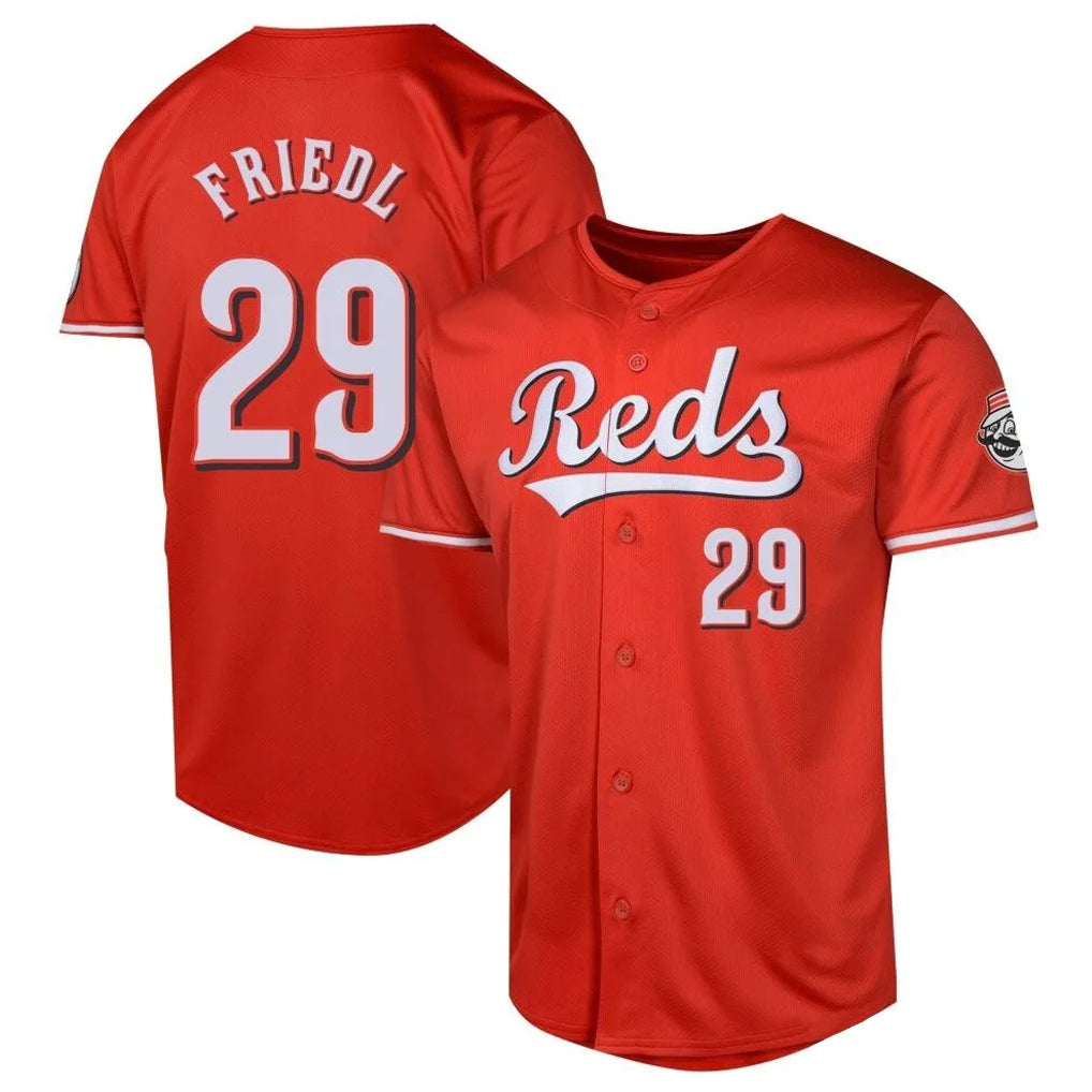 Pouc C.Reds #29 TJ Friedl Player Red 2026 City Connect Limited Home Stitched Jerseys