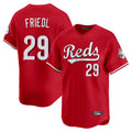 Pouc C.Reds #29 TJ Friedl Player Red Home Limited Stitched Jerseys