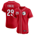 Pouc C.Reds #29 TJ Friedl Player Red Limited Elite Home Game Stitched Jerseys