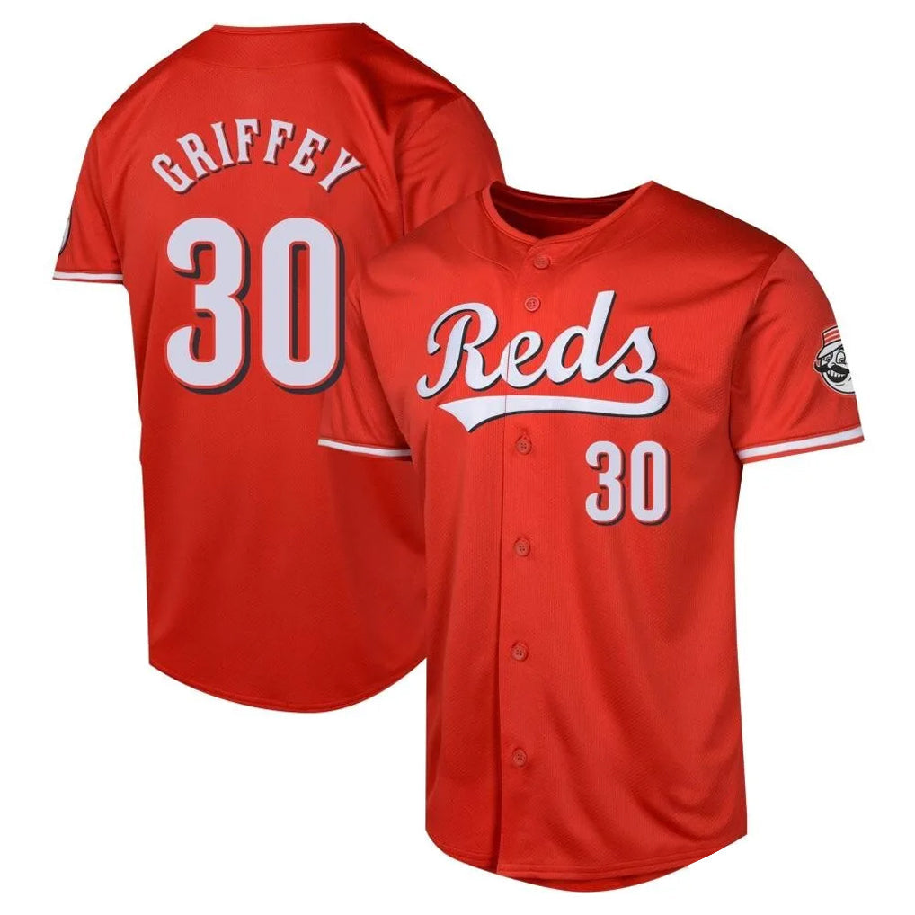 Pouc C.Reds #30 Ken Griffey Player Red 2026 City Connect Limited Home Stitched Jerseys