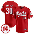 Pouc C.Reds #30 Ken Griffey Player Red Vapor Premier Limited Home Stitched Jerseys