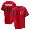 Pouc C.Reds #35 Jose Trevino Player Red 2026 City Connect Home Game Stitched Jerseys