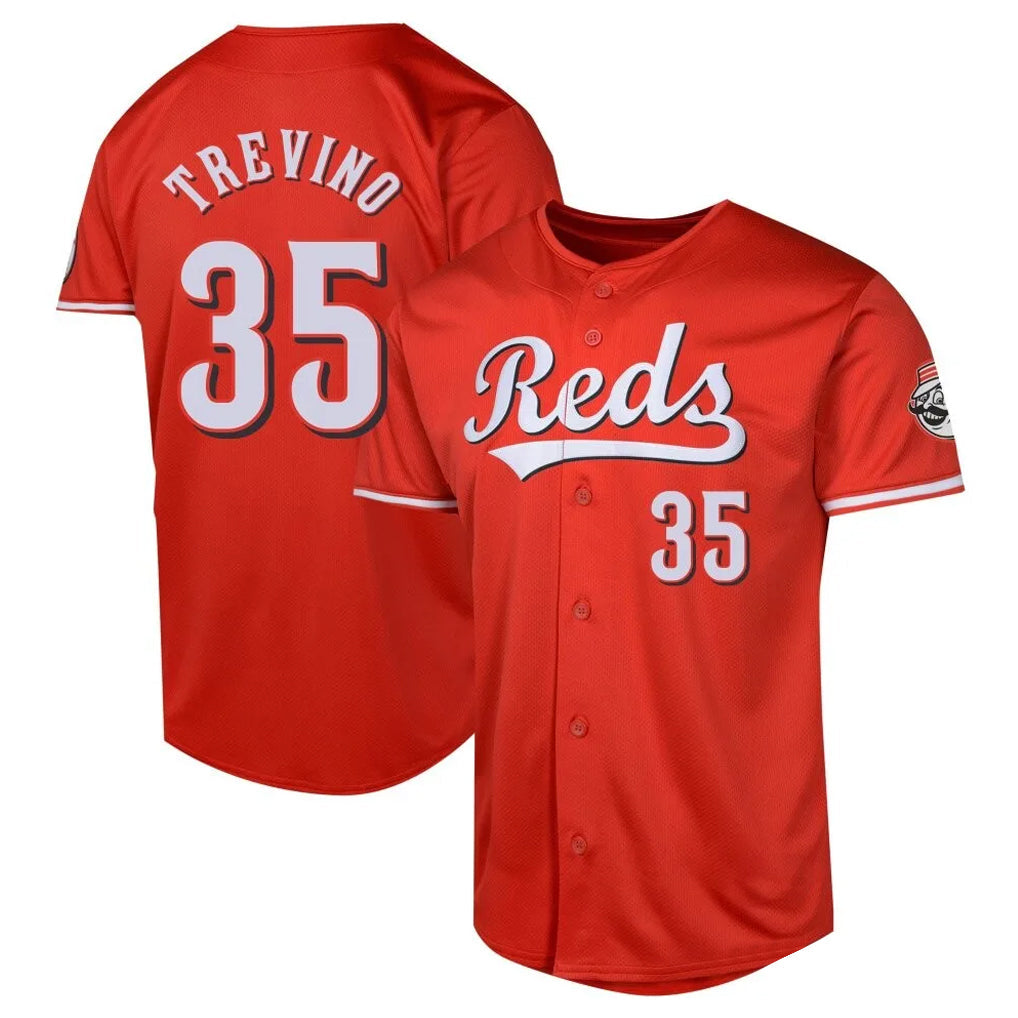 Pouc C.Reds #35 Jose Trevino Player Red 2026 City Connect Limited Home Stitched Jerseys