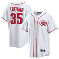 Pouc C.Reds #35 Jose Trevino Player White Game Home Stitched Jerseys