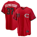 Pouc C.Reds #37 Tyler Stephenson Player Red 2026 City Connect Home Game Stitched Jerseys