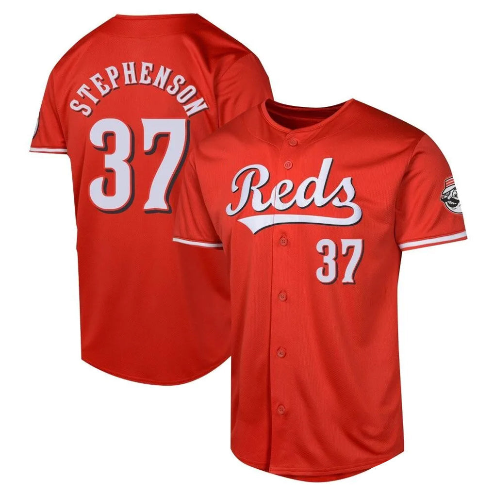 Pouc C.Reds #37 Tyler Stephenson Player Red 2026 City Connect Limited Home Stitched Jerseys