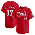 Pouc C.Reds #37 Tyler Stephenson Player Red Home Limited Stitched Jerseys