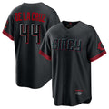Pouc C.Reds #44 Elly De La Cruz Player Black City Connect Home Game Stitched Jerseys