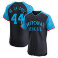 Pouc C.Reds #44 Elly De La Cruz Player Navy Limited Elite National League All-Star Game Stitched Jerseys