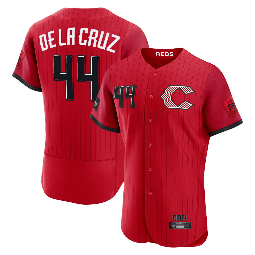 Pouc C.Reds #44 Elly De La Cruz Player Red 2026 City Connect Limited Elite Home Stitched Jerseys