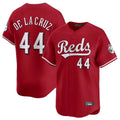 Pouc C.Reds #44 Elly De La Cruz Player Red Home Limited Stitched Jerseys