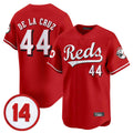 Pouc C.Reds #44 Elly De La Cruz Player Red Vapor Premier Limited Home Stitched Jerseys