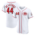 Pouc C.Reds #44 Elly De La Cruz Player White Limited Elite Home Stitched Jerseys
