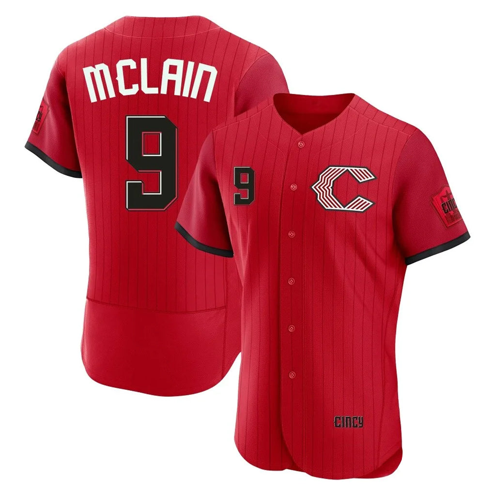 Pouc C.Reds #9 Matt McLain Player Red 2026 City Connect Limited Elite Home Stitched Jerseys
